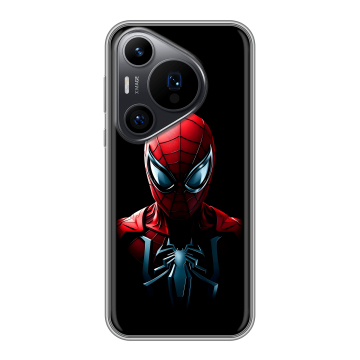 Силиконовый чехол на Huawei P70 Pro с принтом Spiderman Человек паук Силиконовый чехол на Huawei P70 Pro с принтом Spiderman Человек паук