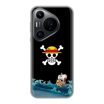Силиконовый чехол на Huawei P70 Pro с принтом One Piece Ван Пис