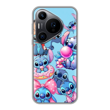 Силиконовый чехол на Huawei P70 Pro с принтом Лило и Стич Силиконовый чехол на Huawei P70 Pro с принтом Лило и Стич