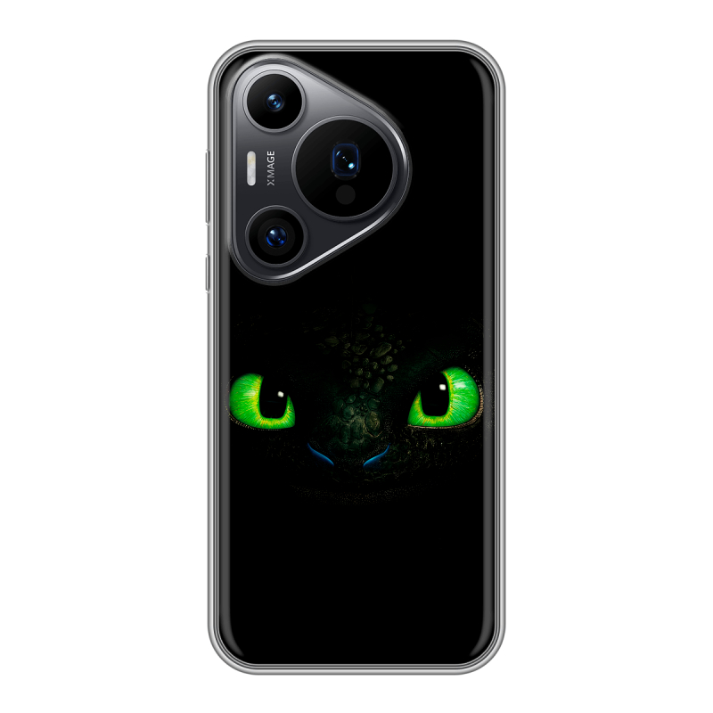 Силиконовый чехол на Huawei P70 Pro с принтом Как приручить дракона Силиконовый чехол на Huawei P70 Pro с принтом Как приручить дракона