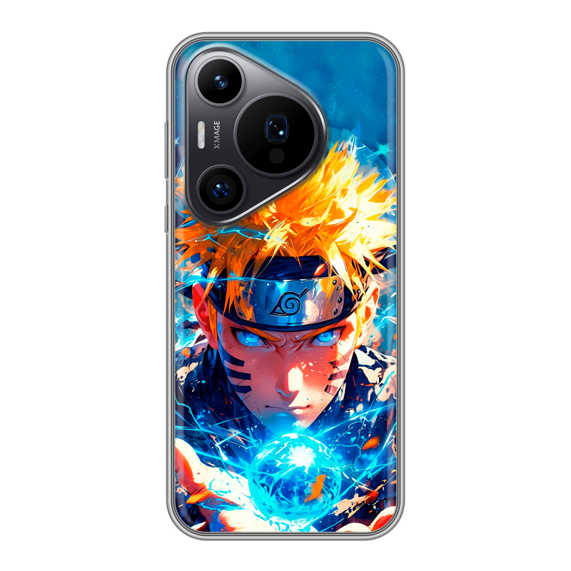 Силиконовый чехол на Huawei P70 Pro с принтом Аниме Наруто Naruto Силиконовый чехол на Huawei P70 Pro с принтом Аниме Наруто Naruto