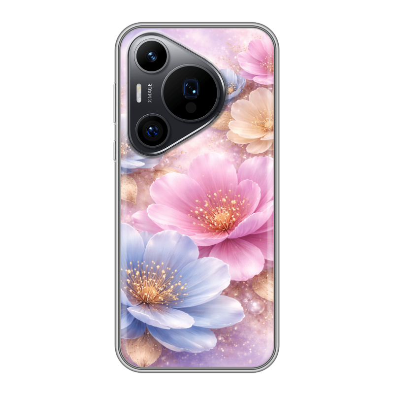 Силиконовый чехол на Huawei P70 Pro с принтом женский Силиконовый чехол на Huawei P70 Pro с принтом женский