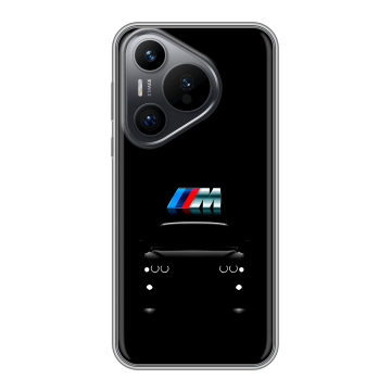 Силиконовый чехол на Huawei P70 с принтом БМВ BMW