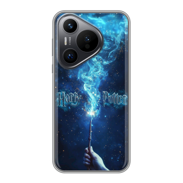 Силиконовый чехол на Huawei P70 с принтом Harry Potter Гарри Поттер