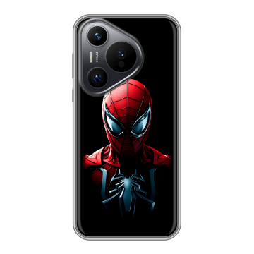 Силиконовый чехол на Huawei P70 с принтом Spiderman Человек паук