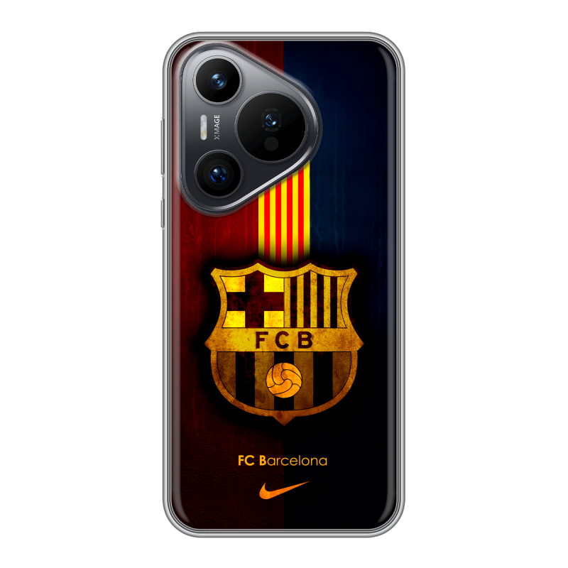 Силиконовый чехол на Huawei P70 с принтом Барселона Barcelona Силиконовый чехол на Huawei P70 с принтом Барселона Barcelona
