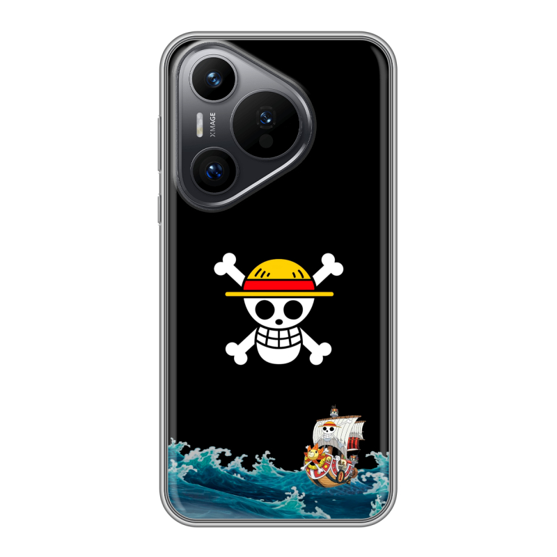 Силиконовый чехол на Huawei P70 с принтом One Piece Ван Пис Силиконовый чехол на Huawei P70 с принтом One Piece Ван Пис