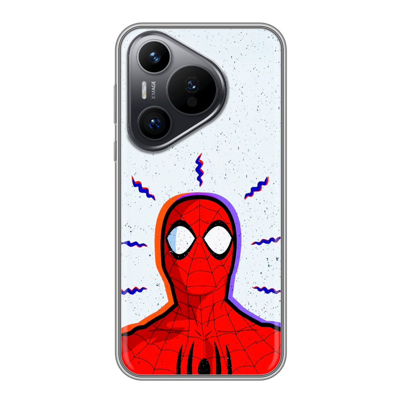Силиконовый чехол на Huawei P70 с принтом Spiderman Человек паук Силиконовый чехол на Huawei P70 с принтом Spiderman Человек паук