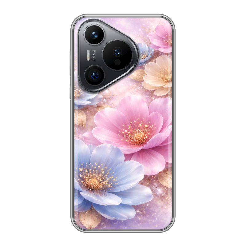 Силиконовый чехол на Huawei P70 с принтом женский Силиконовый чехол на Huawei P70 с принтом женский