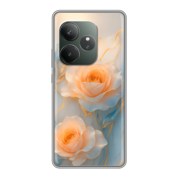 Силиконовый чехол на Realme GT Neo 6 SE с принтом Женский
