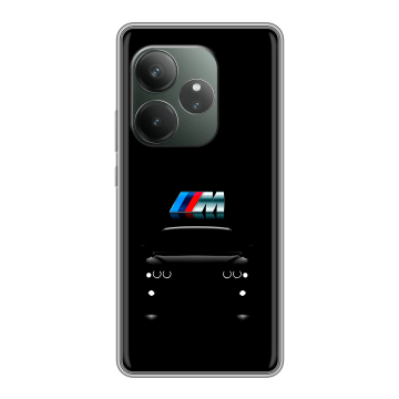 Силиконовый чехол на Realme GT Neo 6 SE с принтом БМВ BMW