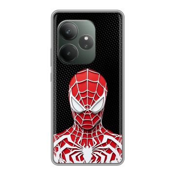 Силиконовый чехол на Realme GT Neo 6 SE с принтом человек паук spiderman