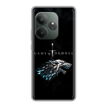 Силиконовый чехол на Realme GT Neo 6 SE с принтом Игра Престолов Game Thrones