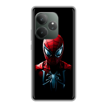 Силиконовый чехол на Realme GT Neo 6 SE с принтом Spiderman Человек паук
