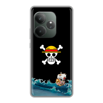 Силиконовый чехол на Realme GT Neo 6 SE с принтом One Piece Ван Пис