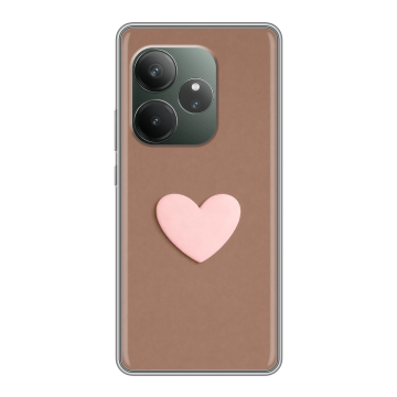 Силиконовый чехол на Realme GT Neo 6 SE с принтом женский