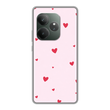 Силиконовый чехол на Realme GT Neo 6 SE с принтом для девочек