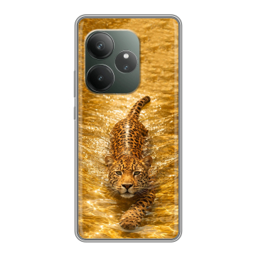 Силиконовый чехол на Realme GT Neo 6 SE с принтом женский