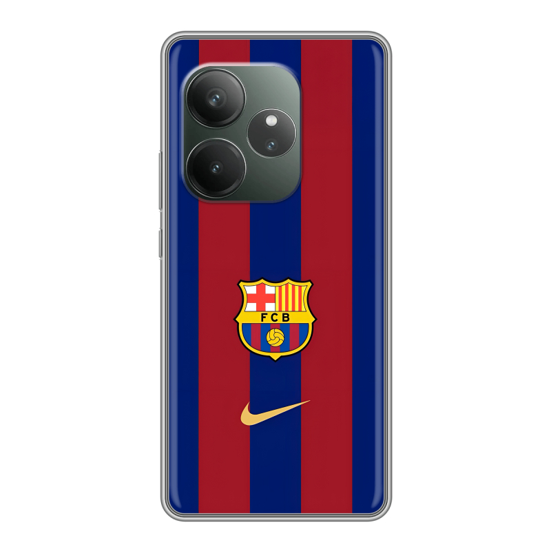 Силиконовый чехол на Realme GT Neo 6 SE с принтом Барселона Barcelona Силиконовый чехол на Realme GT Neo 6 SE с принтом Барселона Barcelona