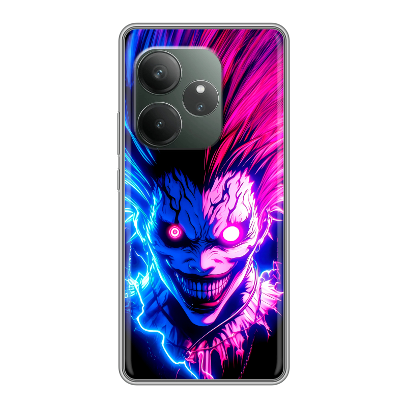 Силиконовый чехол на Realme GT Neo 6 SE с принтом Death note Тетрадь смерти Силиконовый чехол на Realme GT Neo 6 SE с принтом Death note Тетрадь смерти