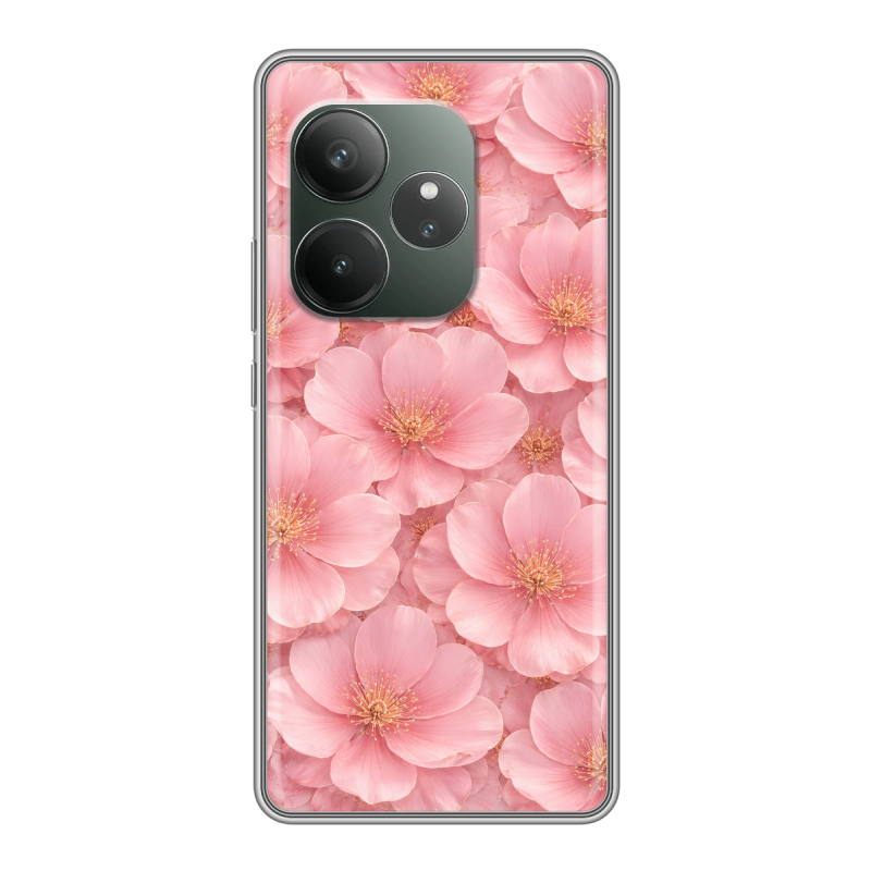 Силиконовый чехол на Realme GT Neo 6 SE с принтом женский Силиконовый чехол на Realme GT Neo 6 SE с принтом женский