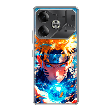 Силиконовый чехол на Tecno Pova 6 с принтом Аниме Наруто Naruto Силиконовый чехол на Tecno Pova 6 с принтом Аниме Наруто Naruto