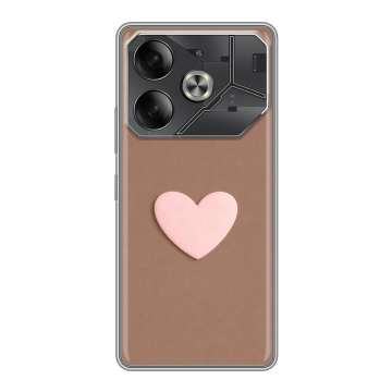 Силиконовый чехол на Tecno Pova 6 с принтом женский Силиконовый чехол на Tecno Pova 6 с принтом женский