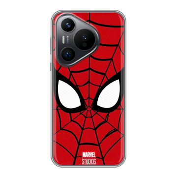 Силиконовый чехол на Huawei Pura 70 с принтом человек паук spiderman Силиконовый чехол на Huawei Pura 70 с принтом человек паук spiderman