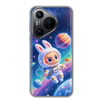 Силиконовый чехол на Huawei Pura 70 с принтом Labubu Лабубу Силиконовый чехол на Huawei Pura 70 с принтом Labubu Лабубу