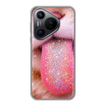 Силиконовый чехол на Huawei Pura 70 с принтом для девочек Силиконовый чехол на Huawei Pura 70 с принтом для девочек