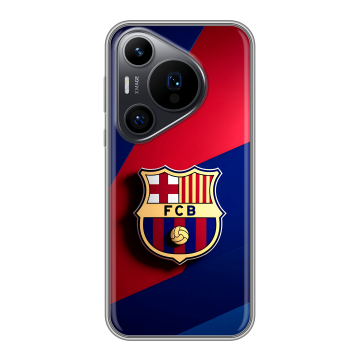 Силиконовый чехол на Huawei Pura 70 Pro с принтом Барселона Barcelona Силиконовый чехол на Huawei Pura 70 Pro с принтом Барселона Barcelona