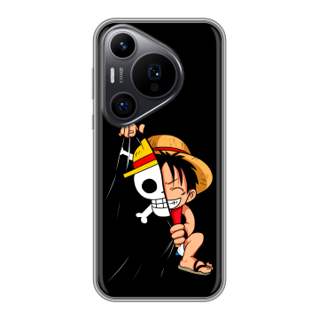 Силиконовый чехол на Huawei Pura 70 Pro с принтом One Piece Ван Пис