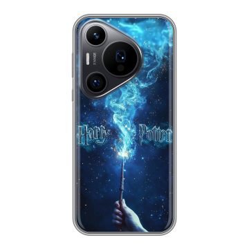 Силиконовый чехол на Huawei Pura 70 Pro с принтом Harry Potter Гарри Поттер Силиконовый чехол на Huawei Pura 70 Pro с принтом Harry Potter Гарри Поттер