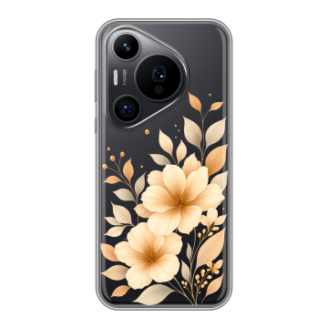 Силиконовый чехол на Huawei Pura 70 Pro с принтом для девушки