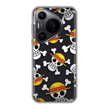 Силиконовый чехол на Huawei Pura 70 Pro с принтом One Piece Ван Пис