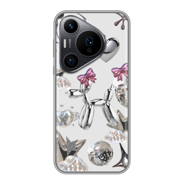 Силиконовый чехол на Huawei Pura 70 Pro с принтом Y2K Силиконовый чехол на Huawei Pura 70 Pro с принтом Y2K