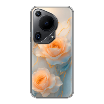 Силиконовый чехол на Huawei Pura 70 Ultra с принтом Женский