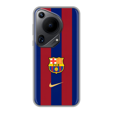 Силиконовый чехол на Huawei Pura 70 Ultra с принтом Барселона Barcelona