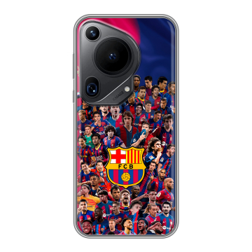 Силиконовый чехол на Huawei Pura 70 Ultra с принтом Барселона Barcelona