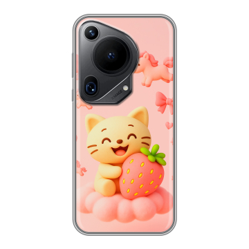 Силиконовый чехол на Huawei Pura 70 Ultra с принтом для девочек