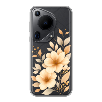 Силиконовый чехол на Huawei Pura 70 Ultra с принтом для девушки