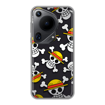 Силиконовый чехол на Huawei Pura 70 Ultra с принтом One Piece Ван Пис