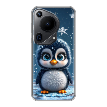 Силиконовый чехол на Huawei Pura 70 Ultra с принтом Новый год