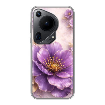Силиконовый чехол на Huawei Pura 70 Ultra с принтом женский