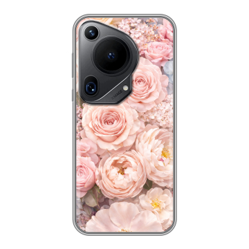 Силиконовый чехол на Huawei Pura 70 Ultra с принтом женский