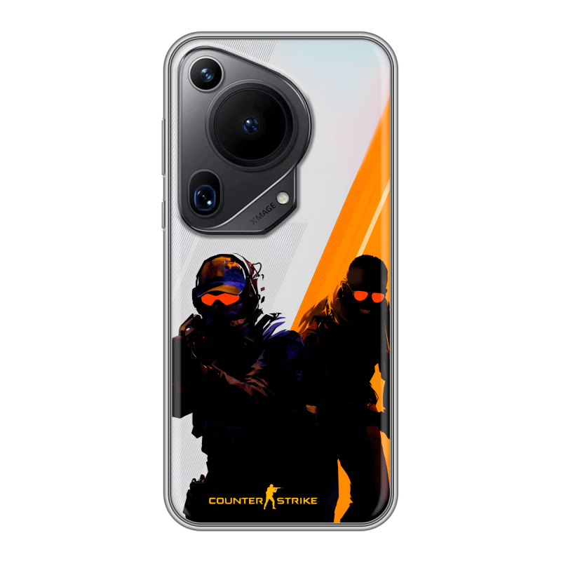 Силиконовый чехол на Huawei Pura 70 Ultra с принтом Контер страйк Counter strike Силиконовый чехол на Huawei Pura 70 Ultra с принтом Контер страйк Counter strike