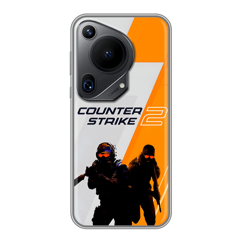 Силиконовый чехол на Huawei Pura 70 Ultra с принтом Counter Strike Силиконовый чехол на Huawei Pura 70 Ultra с принтом Counter Strike