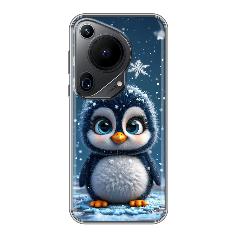 Силиконовый чехол на Huawei Pura 70 Ultra с принтом Новый год Силиконовый чехол на Huawei Pura 70 Ultra с принтом Новый год