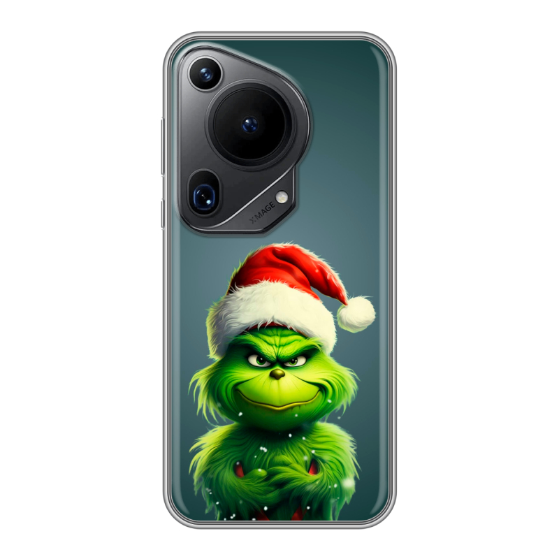 Силиконовый чехол на Huawei Pura 70 Ultra с принтом Новый год Силиконовый чехол на Huawei Pura 70 Ultra с принтом Новый год