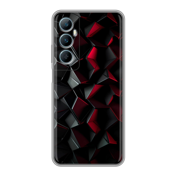 Силиконовый чехол на Realme C65 с принтом Абстракция Силиконовый чехол на Realme C65 с принтом Абстракция